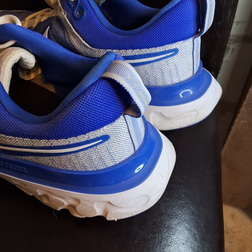 Nike React Infinity Flyknit Blue White Shoes Mens… - image 7